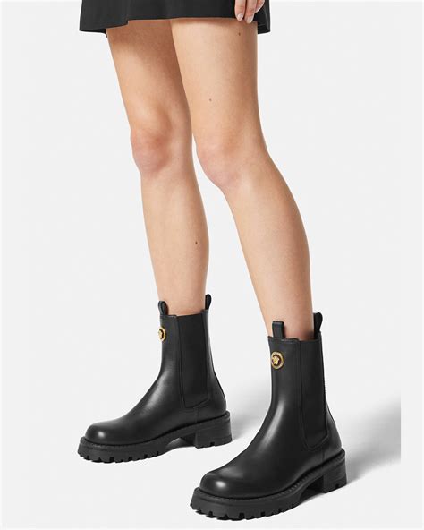 versace chelsea boot|Versace ladies boots.